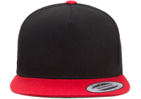 YP Classics® 5-panel cotton twill snapback cap - 2-tone-DTF PRINTING