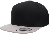 YP Classics® 5-panel cotton twill snapback cap - 2-tone-DTF PRINTING