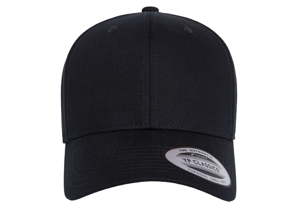 YP Classics® Retro Canvas Snapback Cap-DTF PRINTING