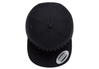 YP Classics® Lightly Structured 5-Panel Snapback Cap with Braided Rope-DTF PRINTING