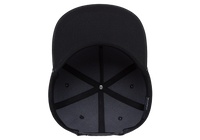 YP Classics® Lightly Structured 5-Panel Snapback Cap with Braided Rope-DTF PRINTING