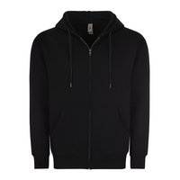 Premium (Black) Zip up Hoodie (9oz)-DTF