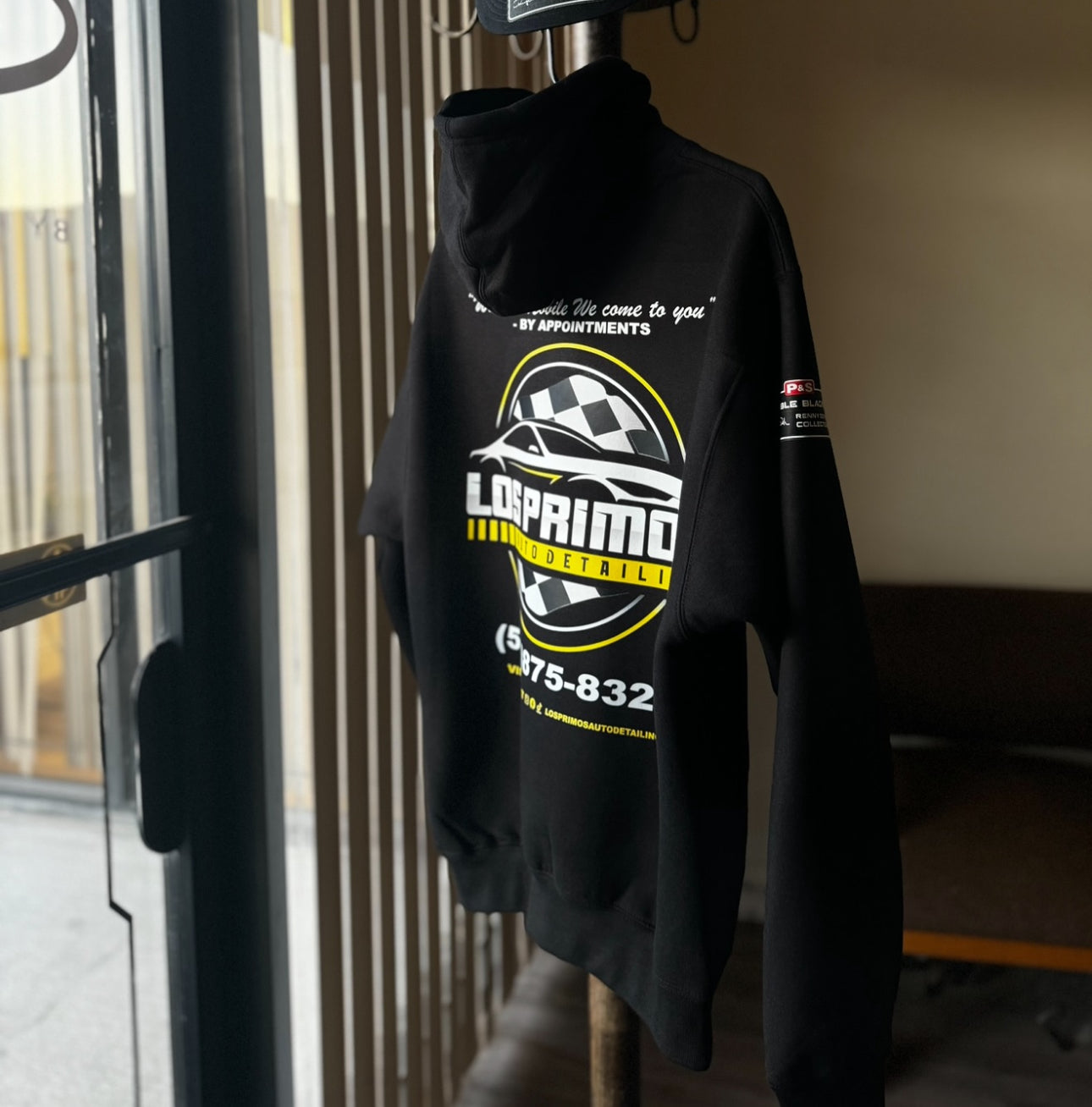 Black Custom Business Hoodie ( Premium )