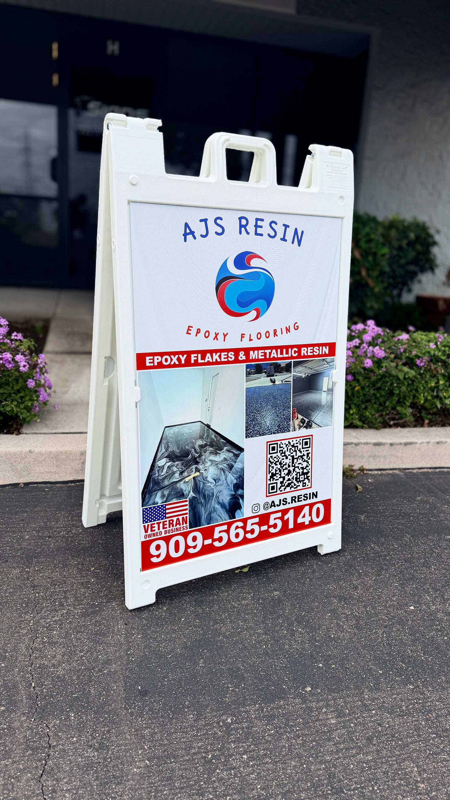 Premium Heavy Duty A-FRAME w/prints included