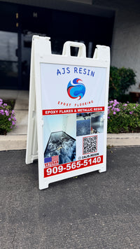 Premium Heavy Duty A-FRAME w/prints included