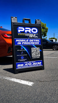 Premium Heavy Duty A-FRAME w/prints included