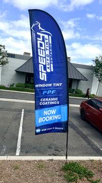 12ft Feather Flags (Double Sided)