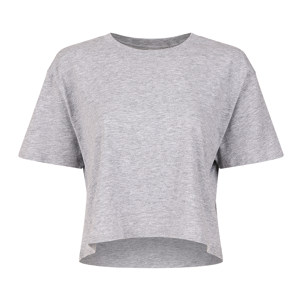 RELAXED FIT CROPPED TEE (4.3 oz) -DTF