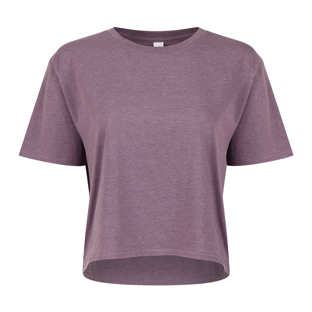 RELAXED FIT CROPPED TEE (4.3 oz) -DTF