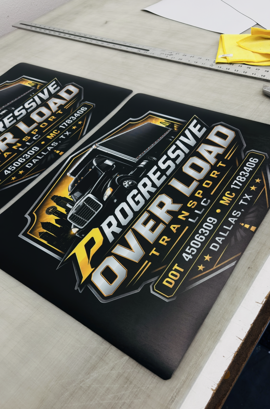 Custom Vehicle Magnets ( TEST YOUR DOORS BEFORE ORDERING)