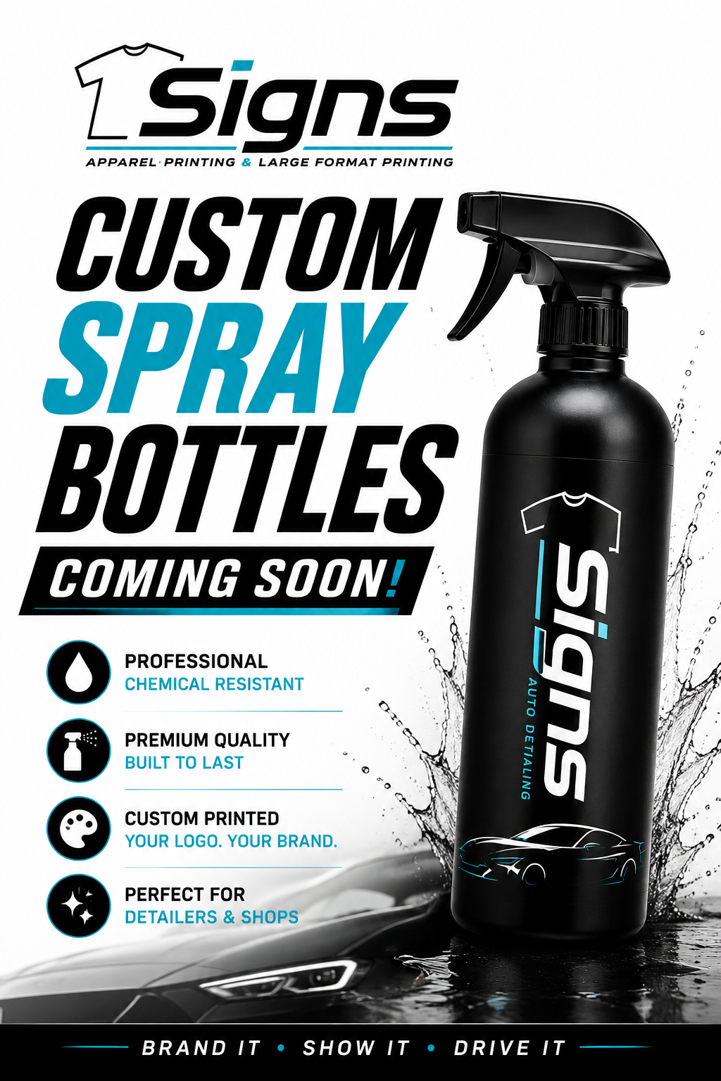Custom Spray Bottles