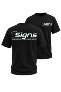 Premium (Black) House Brand Tee (6 oz. Cotton ) DTG