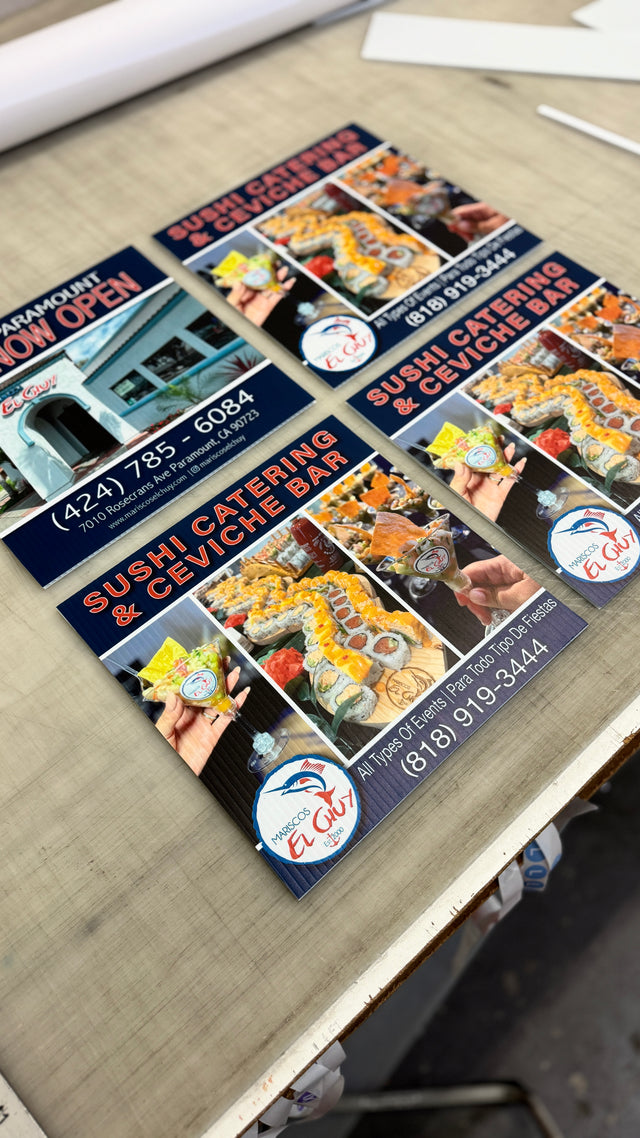 Yard Signs 24"x18" 4mm