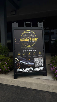 Premium Heavy Duty A-FRAME w/prints included