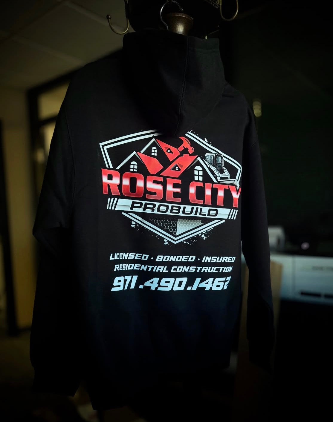 Custom Premium Heavy-Weight Hoodie (12 oz.)
