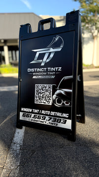 Premium Heavy Duty A-FRAME w/prints included