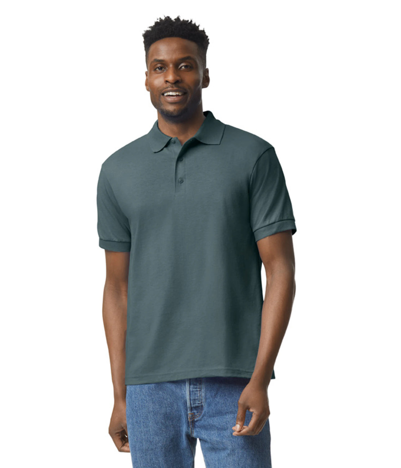 Order Minimum (2) DTF POLOS with printed pocket logo