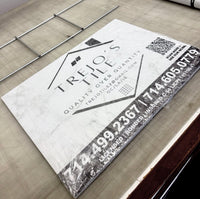 SINGLE SIDED Yard Signs 24"x18" 4mm