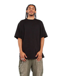 Shaka Wear (BLACK ) SHGD Unisex Garment-Dyed T-Shirt-DTG