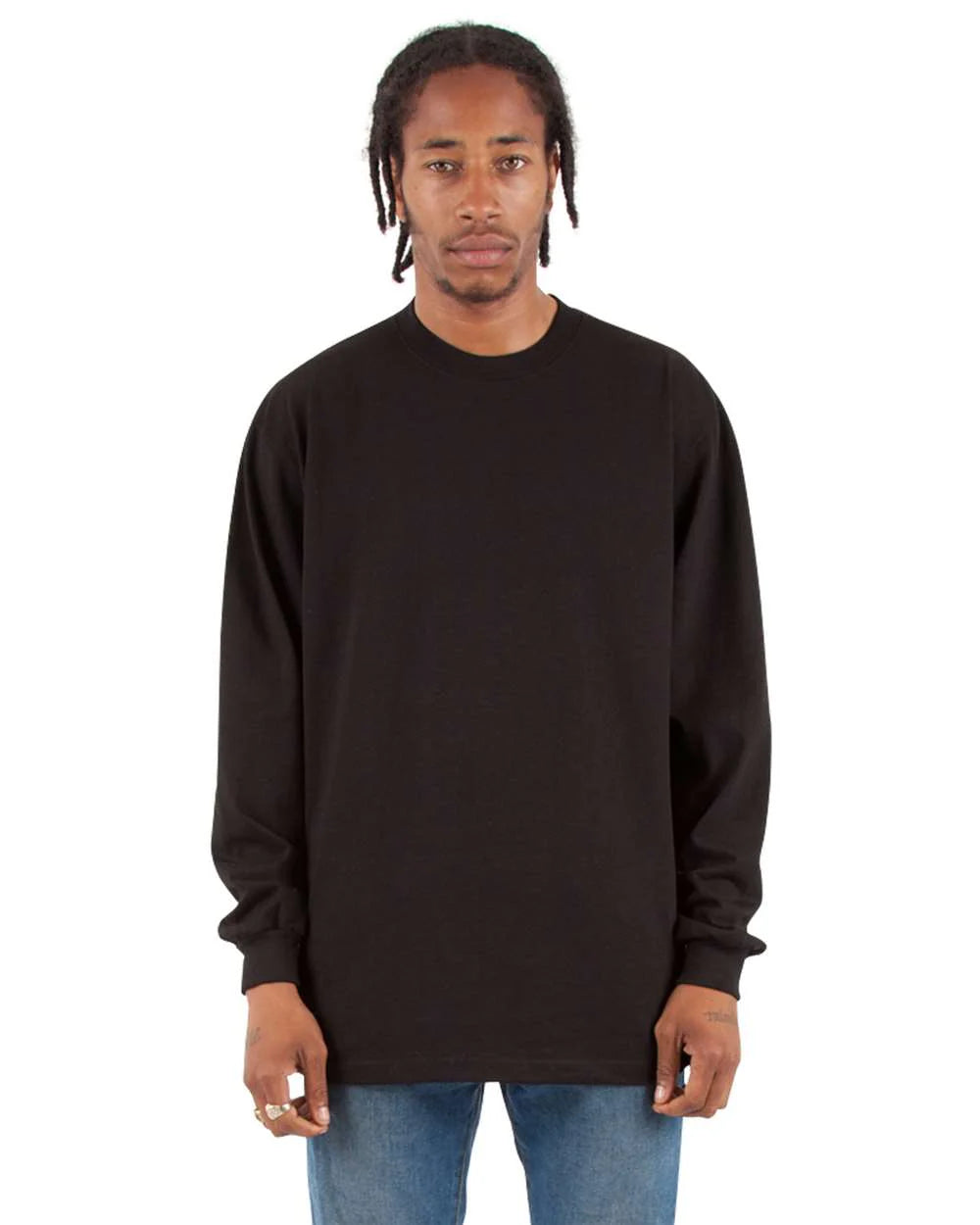 Shaka Wear SHMHLS Men's Max Heavyweight Long Sleeve T-Shirt (DTG)