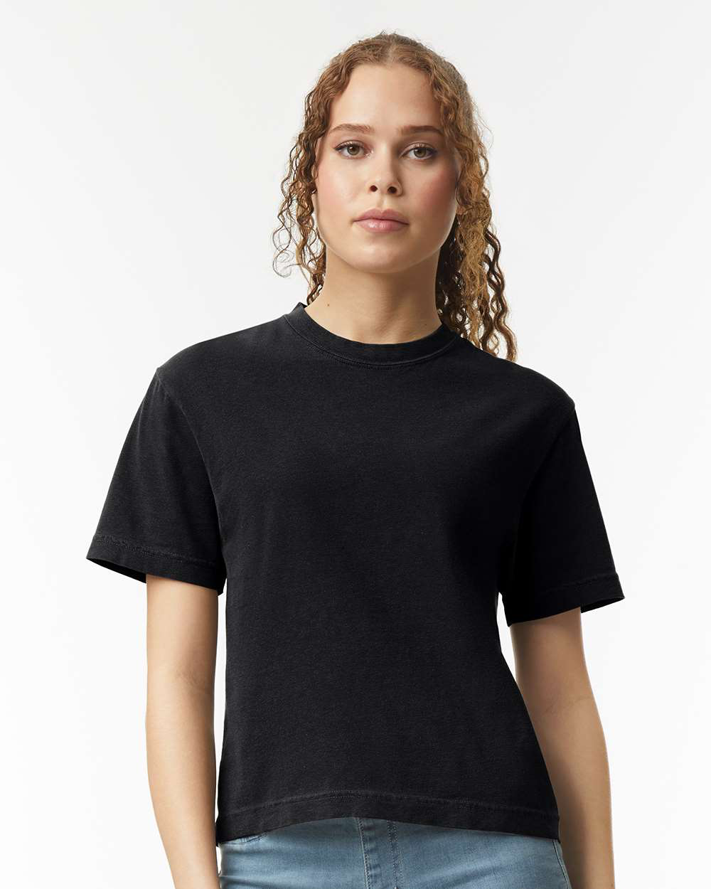 20 ORDER MIN. (Comfort Colors 3023CL Women's Heavyweight Boxy T-Shirt 6.1 oz.) 4 Color Options