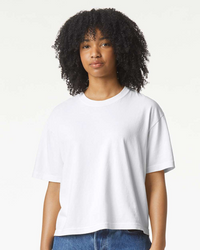 20 ORDER MIN. (Comfort Colors 3023CL Women's Heavyweight Boxy T-Shirt 6.1 oz.) 4 Color Options