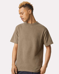 20 ORDER MIN. American Apparel 1301GD Unisex Garment-Dyed Heavyweight Cotton Tee 6 oz. 7- Color Choices