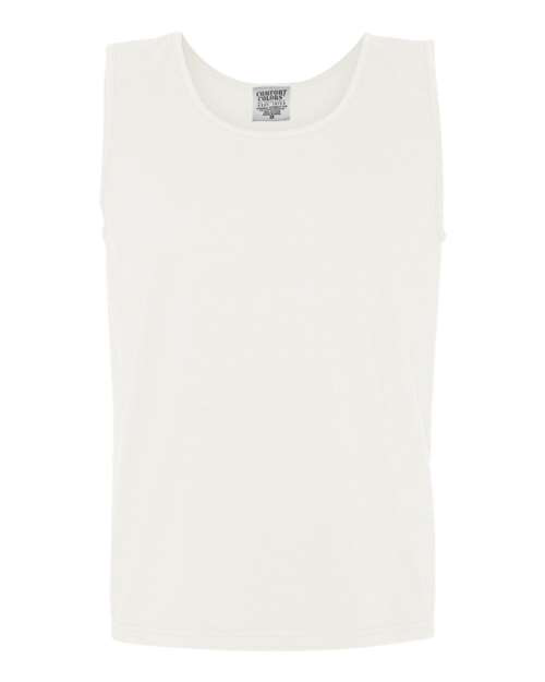 20 ORDER MIN. Comfort Colors 9360 Garment-Dyed Heavyweight Tank Top 6.1 oz. 16-Color Options