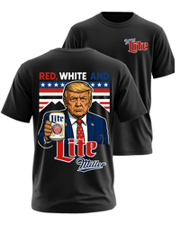 Miller Lite T-Shirt ( Trump Edition )