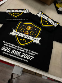 (NO MINIMUM) 1690 PREMIUM ULTRA SOFT (Black) COTTON TEE (6 oz.)