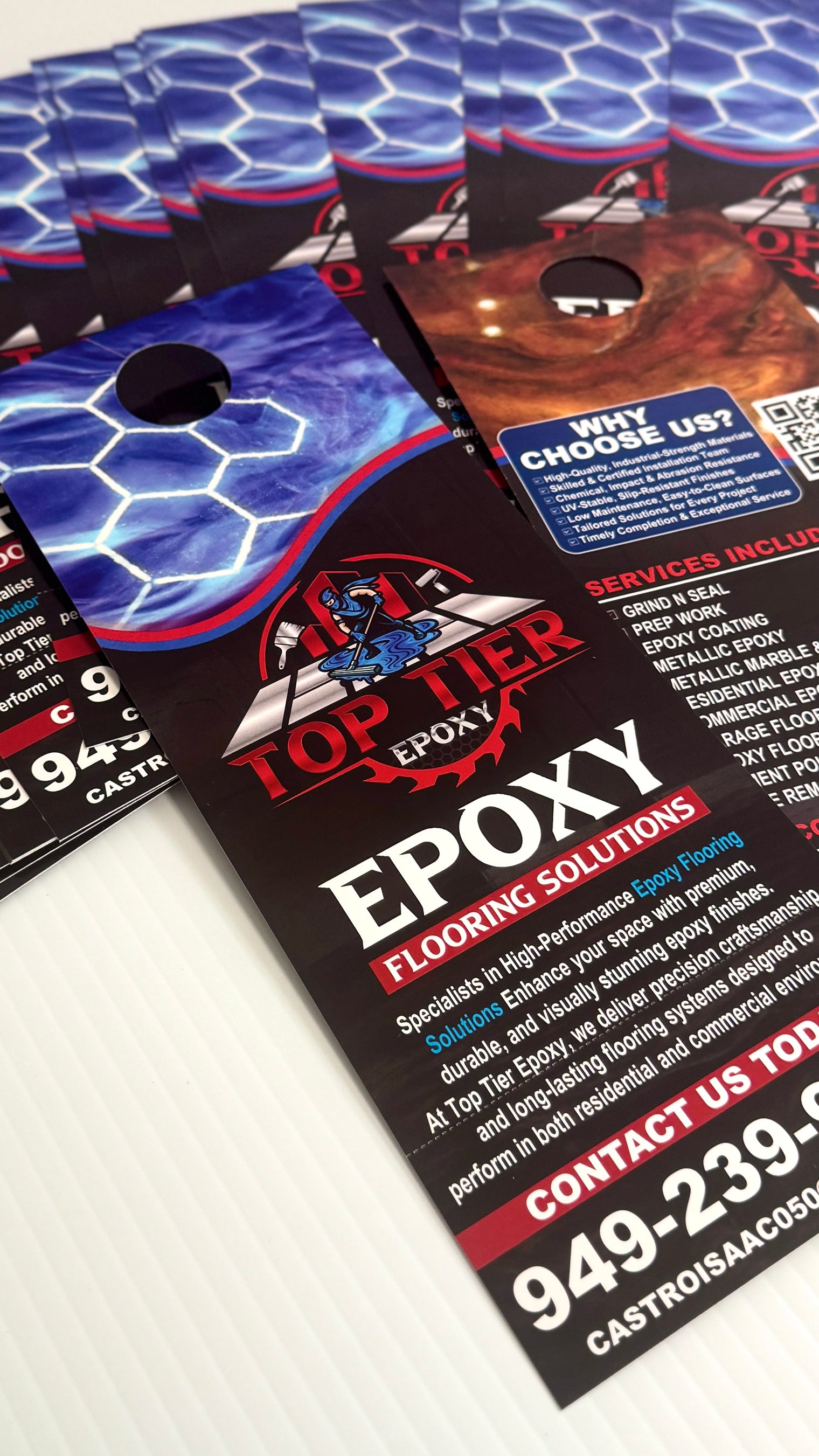 PREMIUM DOOR HANGERS 4.25”x11”