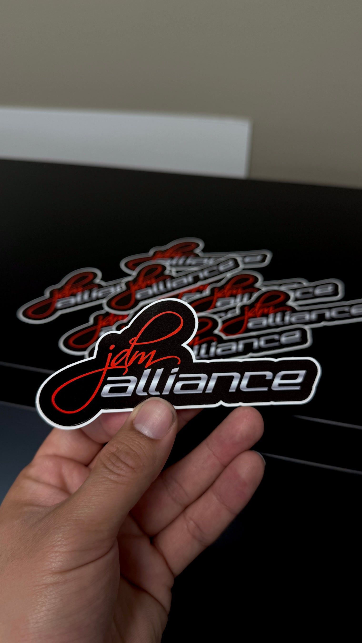 DieCut Stickers 4" (Glossy White Vinyl)