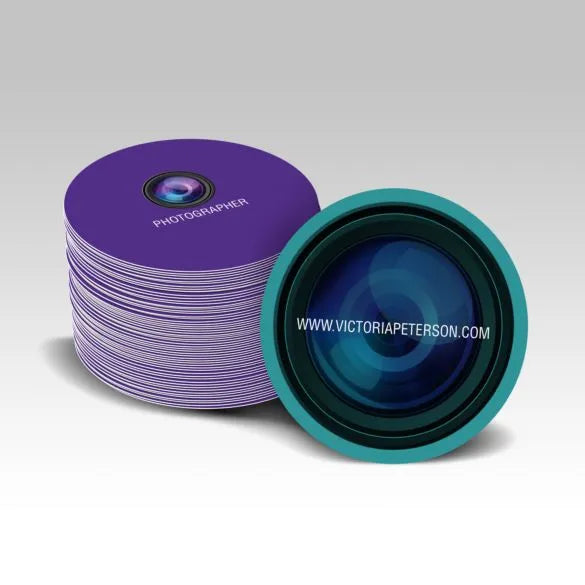 Circle Business Cards 2"x2"