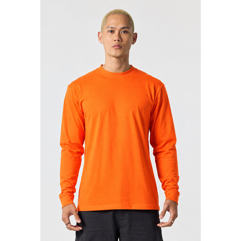MEN'S HEAVY LONG SLEEVE TEE (6oz.) -DTF