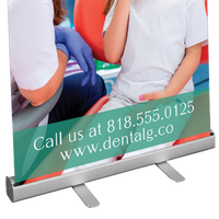 Single-Sided Retractable Banner Stands